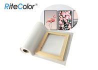 Tahan air Kanvas Katun Kanvas Inkjet Polyester Kanvas Roll Matte Kanvas Pinting Roll Untuk Pencetakan Seni